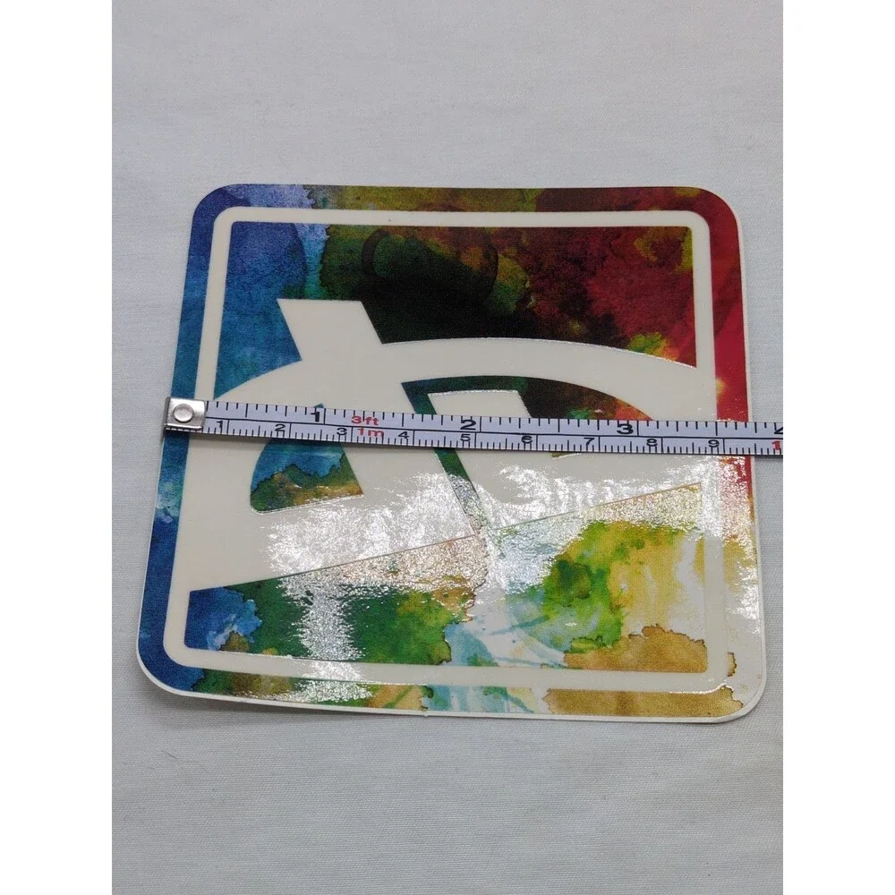 Colorful G E Sticker 3 7/8